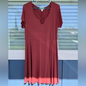 GUC women’s 1X forever21 A-line dress